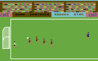 Soccer Star (Commodore 64) screenshot: Match Highlights.