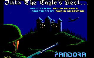 Into the Eagle's Nest (Amstrad CPC) screenshot: Loading Screen