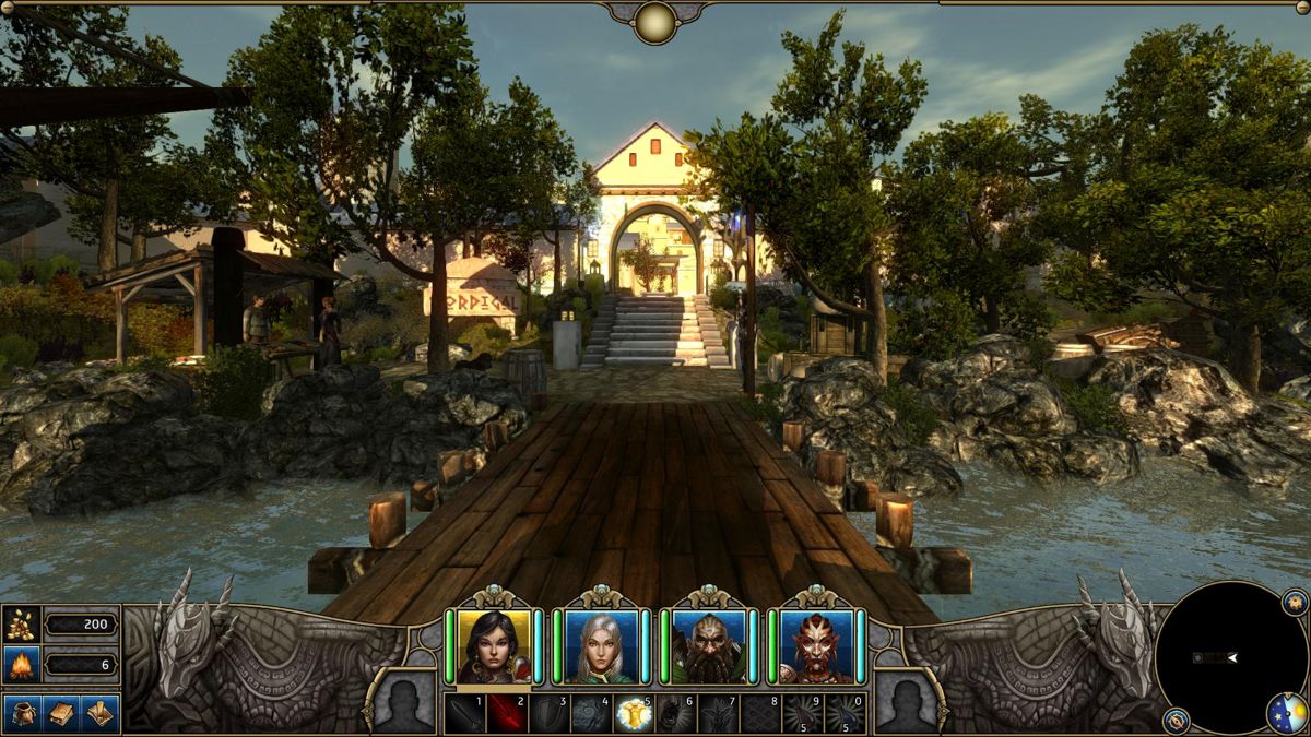 Might & Magic X: Legacy (Windows) screenshot: The adventure starts here