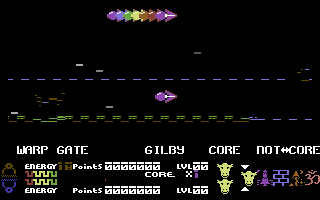 Iridis Alpha (Commodore 64) screenshot: Let's save the planet.