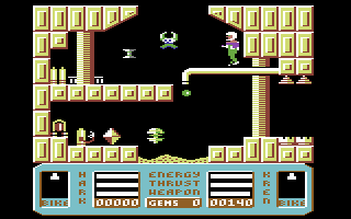 10 Mega Games Volume One (Commodore 64) screenshot: Blood Brothers