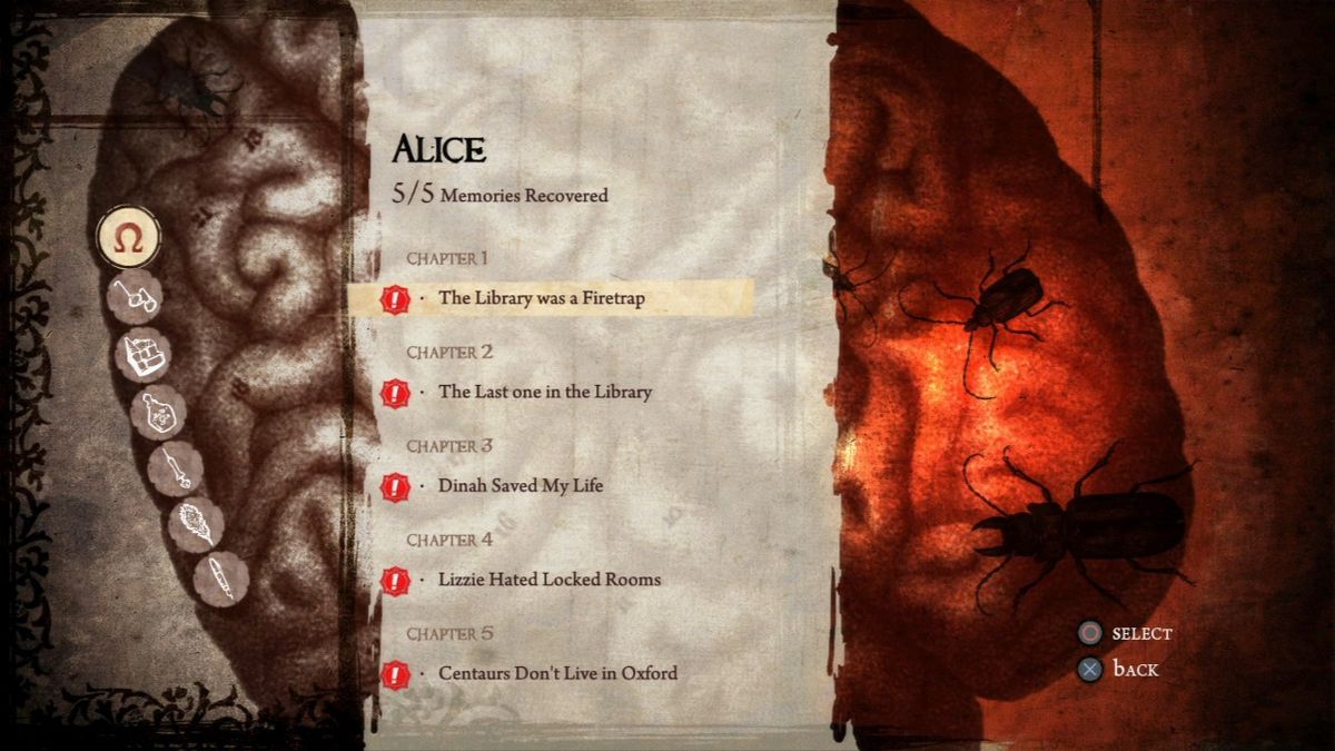 Alice: Madness Returns (PlayStation 3) screenshot: Recovered memories.