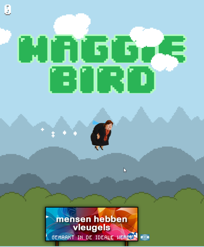 Maggie Bird (Browser) screenshot: Title screen