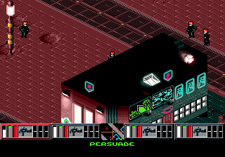 Syndicate (Genesis) screenshot: Nice area!