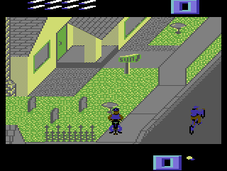 6*Pak Vol. 3 (Commodore 64) screenshot: Paperboy