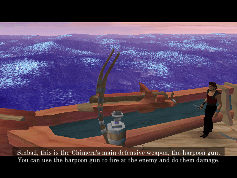 Sinbad: Legend of the Seven Seas (Windows) screenshot: The first level serves as a tutorial.