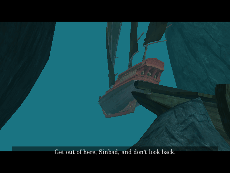 Sinbad: Legend of the Seven Seas (Windows) screenshot: My thoughts exactly.