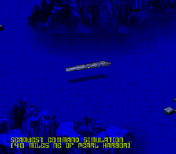 SeaQuest DSV (Genesis) screenshot: Starting a mission