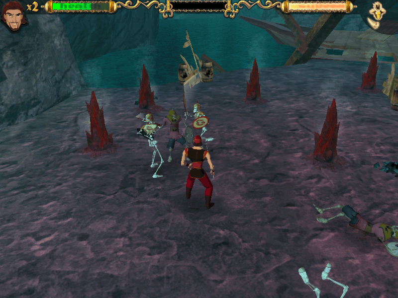 Sinbad: Legend of the Seven Seas (Windows) screenshot: I also have my own skeleton army.