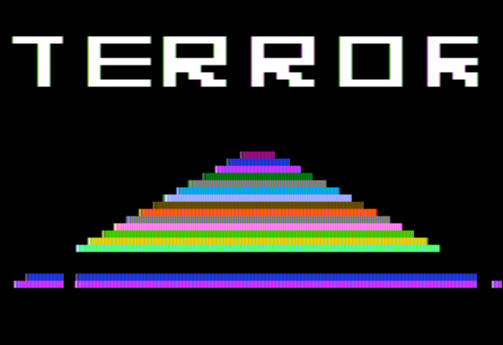 Terrorist (Apple II) screenshot: Introductory Animation