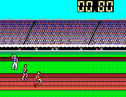 Summer Games (SEGA Master System) screenshot: Running