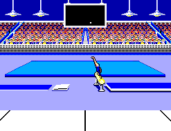 Summer Games (SEGA Master System) screenshot: Gymnastics