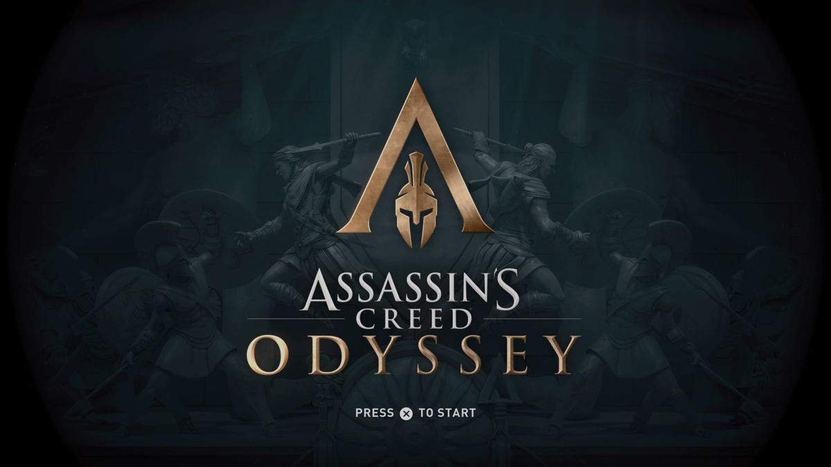 Assassin's Creed: Odyssey (PlayStation 4) screenshot: Title screen