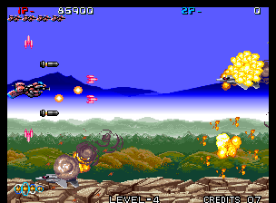 Screenshot of Zed Blade (Arcade, 1994) - MobyGames