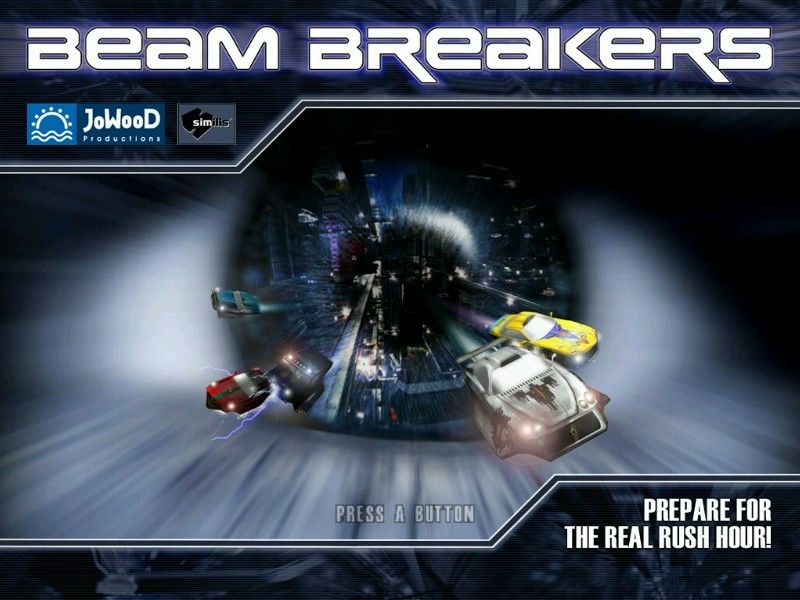 Beam Breakers (Windows) screenshot: The title page