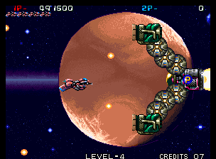 Screenshot of Zed Blade (Arcade, 1994) - MobyGames