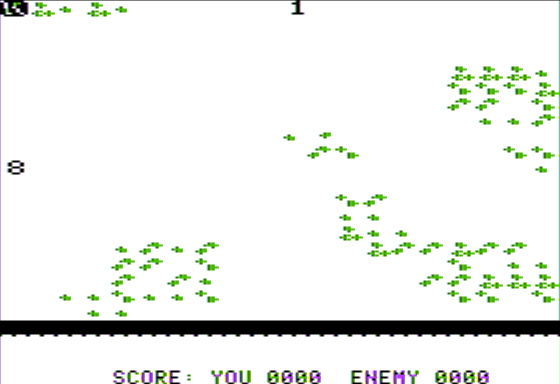Battalion Commander (Apple II) screenshot: Gameplay Window