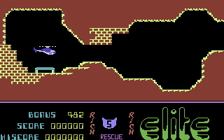 Airwolf (Commodore 16, Plus/4) screenshot: Let's go.
