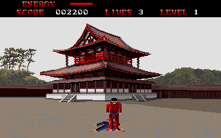 Karate (Atari ST) screenshot: The fight is over