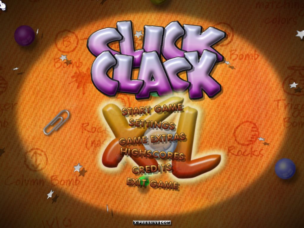 Screenshot of Click Clack XL (Windows, 2006) - MobyGames