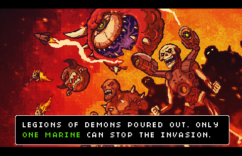 Mini Doom II (Windows) screenshot: Intro