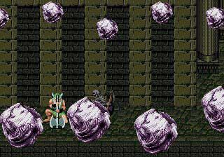 Golden Axe II (Genesis) screenshot: The dwarf's special magic attack