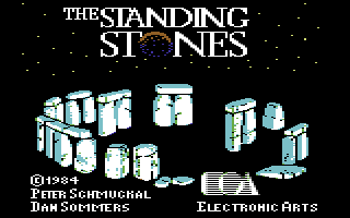 The Standing Stones (Commodore 64) screenshot: Loading Screen.