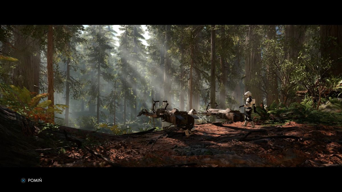 Star Wars: Battlefront (PlayStation 4) screenshot: Introduction sequence