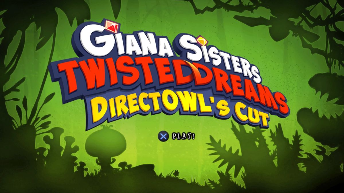 Giana Sisters: Twisted Bundle (PlayStation 4) screenshot: DirectOwl's Cut - Main title