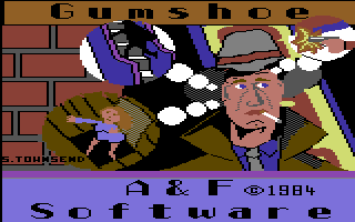 Gumshoe (Commodore 64) screenshot: Loading Screen.