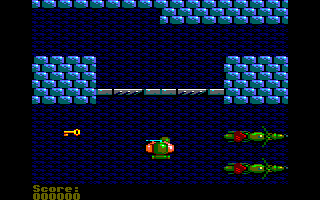 Into the Eagle's Nest (Amstrad CPC) screenshot: Lets go