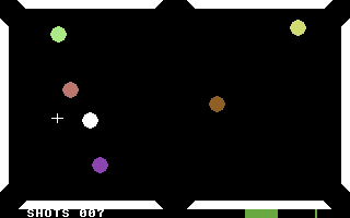 Minnesota Fats' Pool Challenge (Commodore 64) screenshot: Which ball next (US)