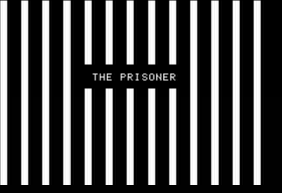 The Prisoner (Apple II) screenshot: Title Screen