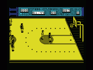 Golden Basket (MSX) screenshot: You missed!