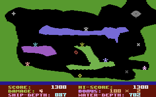 Rescue From Zylon (Commodore 16, Plus/4) screenshot: Plenty of men to rescue.