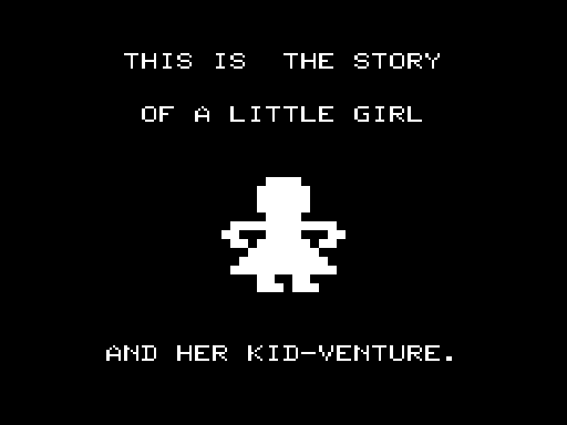 Kid Venture (TRS-80) screenshot: Introduction To Story
