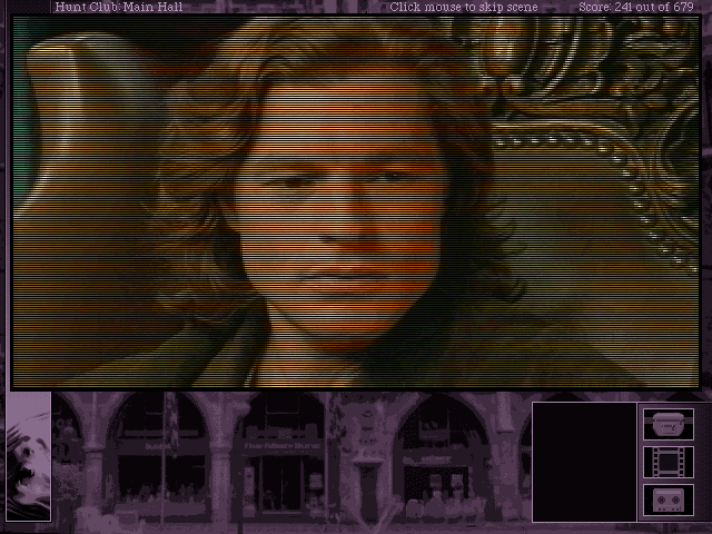 The Beast Within: A Gabriel Knight Mystery (DOS) screenshot: Gabriel Knight, the protagonist.