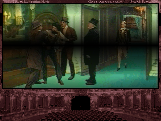 The Beast Within: A Gabriel Knight Mystery (DOS) screenshot: Certain key events took place in the distant past.
