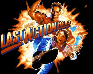 Last Action Hero (Amiga) screenshot: Title Screen