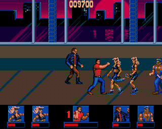 Last Action Hero (Amiga) screenshot: Level 5 - The Showdown