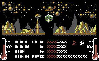 Toad Force (Commodore 64) screenshot: Let's destroy the central computer.