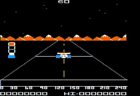Formula I Racer (Apple II) screenshot: Starting Line