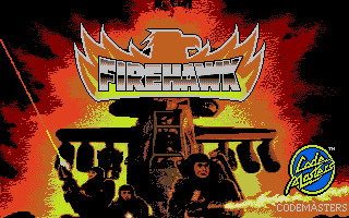 Firehawk (Atari ST) screenshot: Title picture