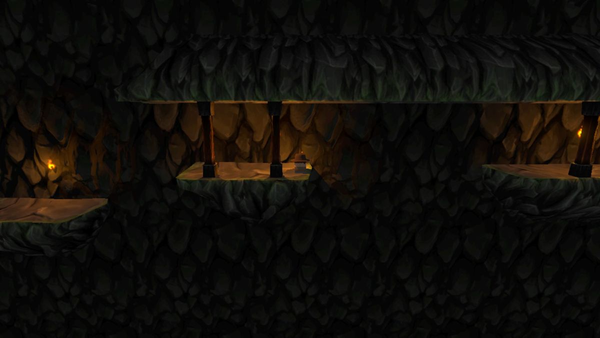 Torch Cave 2 (Windows) screenshot: To long distance for a jump here