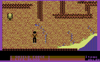 One Bite Too Deep (Commodore 64) screenshot: Let's get the Master.