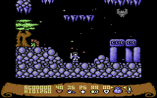 Moontorc (Commodore 64) screenshot: Next level.