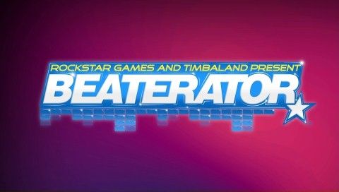 Beaterator (PSP) screenshot: Title screen