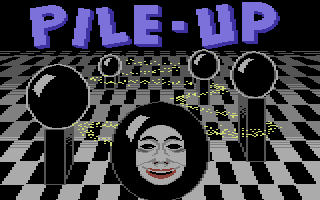 Pile-Up! (Commodore 64) screenshot: Loading Screen.