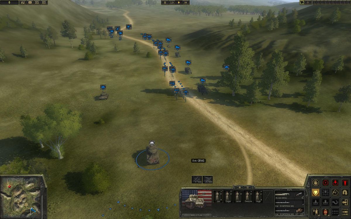 Theatre of War 3: Korea (Windows) screenshot: US Troops