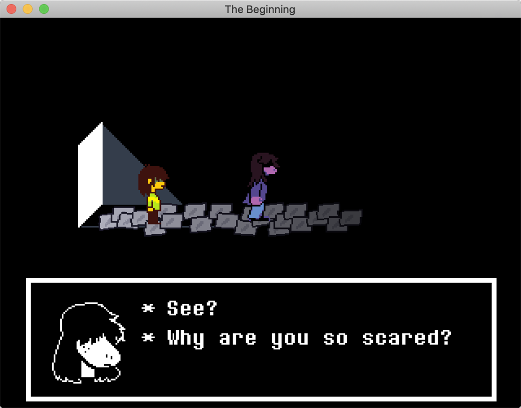 Screenshot of Deltarune: Chapter 1 (Macintosh, 2018) - MobyGames